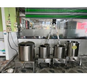 Nồi Điện Nấu Hủ Tiếu Bò Kho 100L 3 Lớp