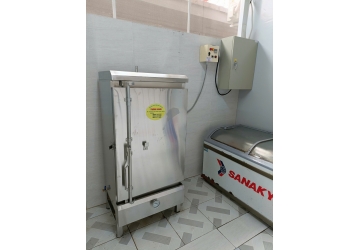 Tủ Nấu Cơm 10 Khay 100% Inox 304 