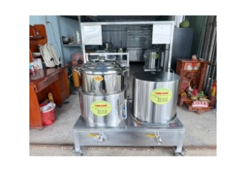 Nồi Nấu Canh 50 Lít 3 Lớp - Chỏ Hấp Cơm 44Cm