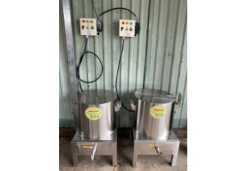 Nồi Điện Nấu Bún Gà 100L Và Nồi Nấu Cháo 50L