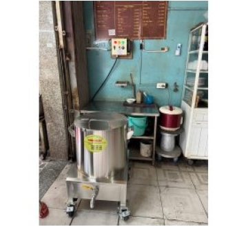 Nồi Điện Nấu Bánh Canh Mì Tươi 60 Lít 3 Lớp 